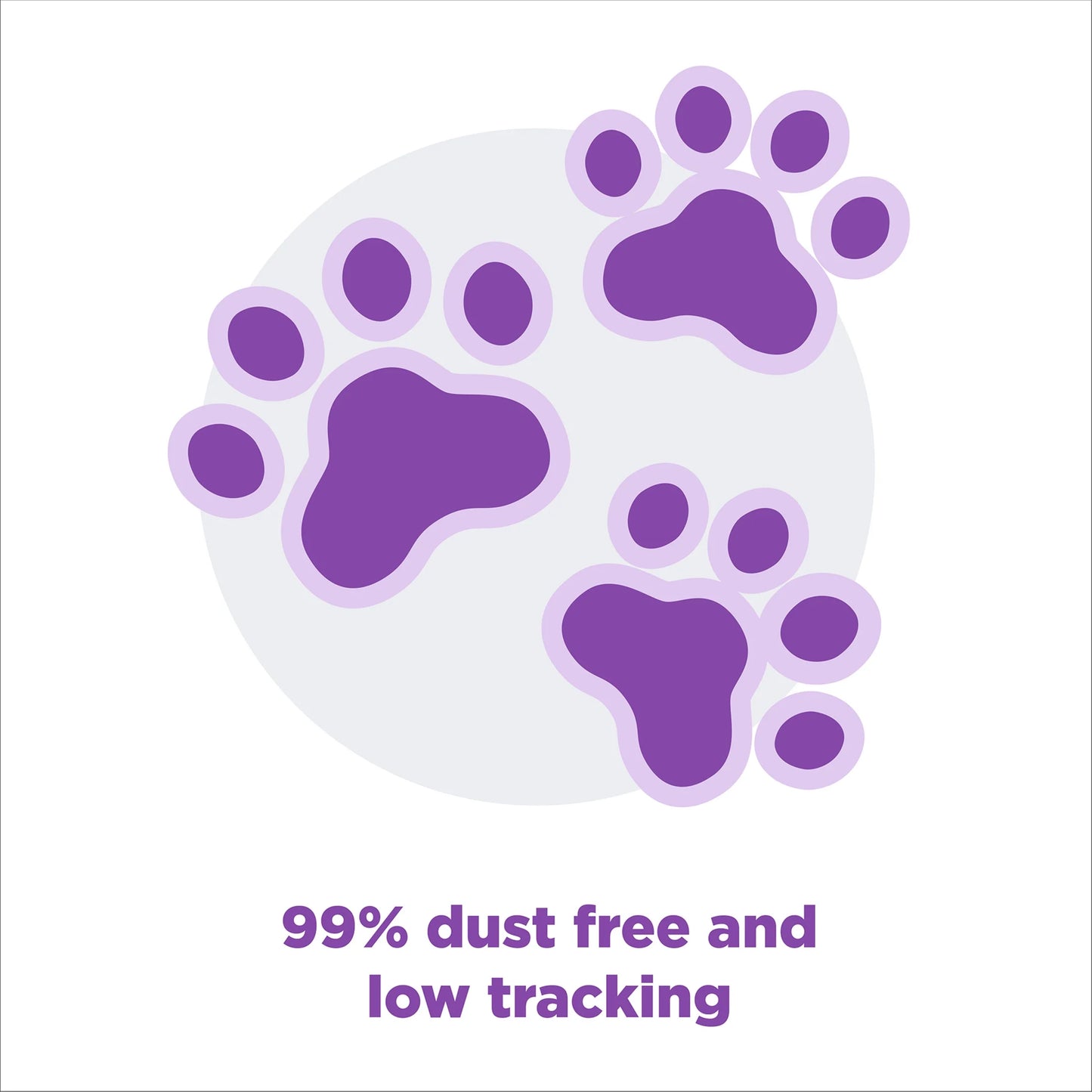 (4 Pack) Forever Fresh Clumping Cat Litter, Lavender Essential Oils, Multi-Cat, 20 Lb