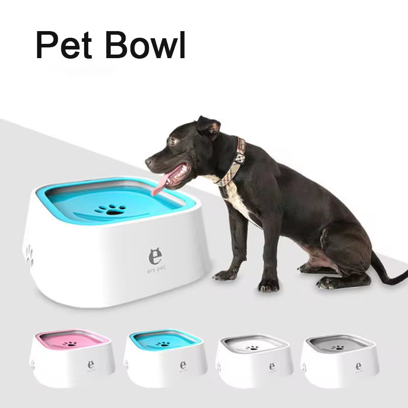 Floating Pet Water Bowl - Splash-Free Design for Dogs and Cats, Portable and Convenient Water Dispenser