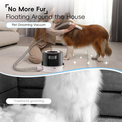 , Dog Hair Vacuum with 3 Modes, 5 in 1 Kit, 3L Large Dustbin, Low Noise