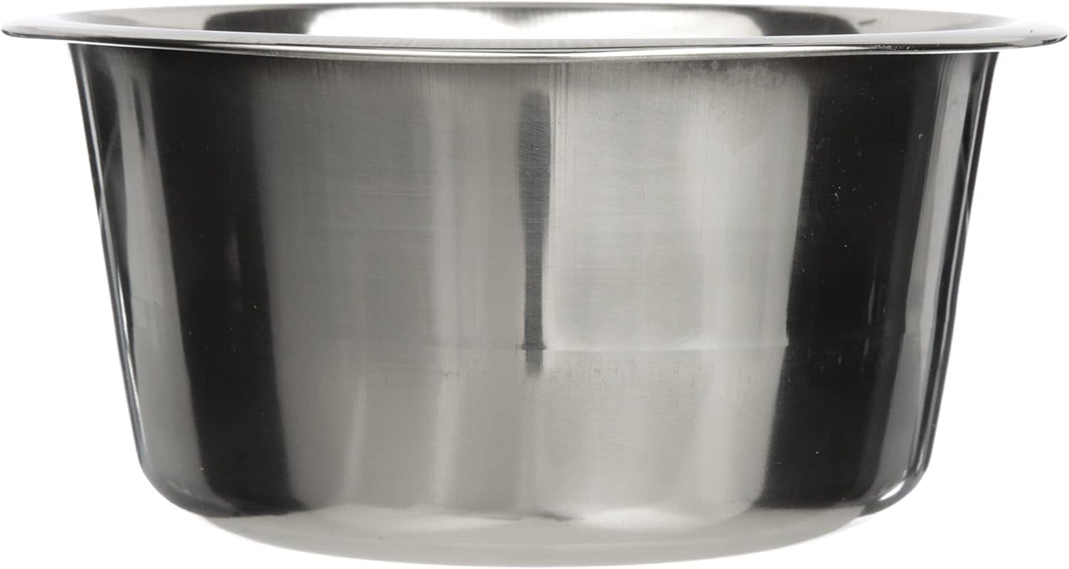 5 Cup (40 Oz.) Stainless Steel Dog Bowls, 1 Single Neater Feeder Replacement Bowl (Medium Deluxe Model), Dog Food Bowl or Water Bowls, Dishwasher Safe Metal Dish for Medium Dogs