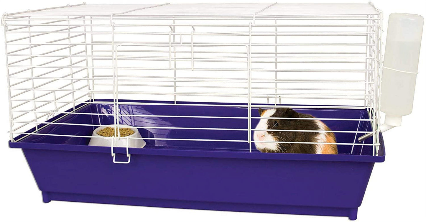 Ware Sweet Home Sunseed Guinea Pig Cage Starter Kit, Assorted Colors (1 Pack)