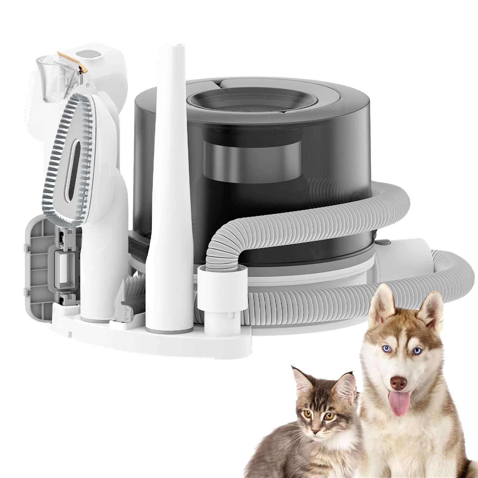 , Dog Hair Vacuum with 3 Modes, 5 in 1 Kit, 3L Large Dustbin, Low Noise