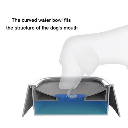 Floating Pet Water Bowl - Splash-Free Design for Dogs and Cats, Portable and Convenient Water Dispenser