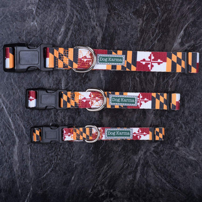 Maryland Flag Dog Collar (Large)