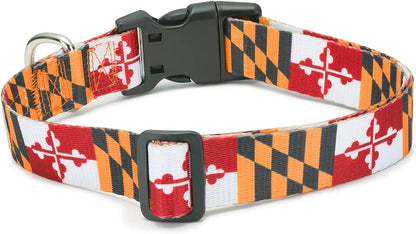 Maryland Flag Dog Collar (Large)