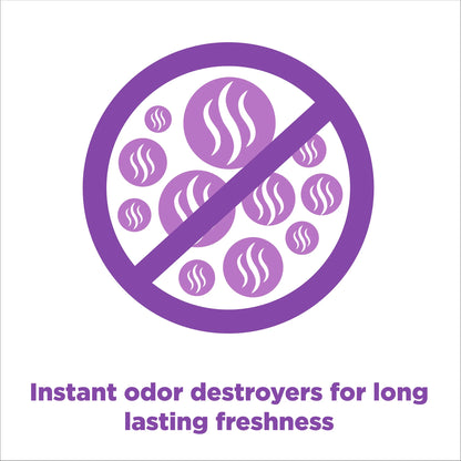 (4 Pack)  Forever Fresh Clumping Cat Litter, Lavender Essential Oils, Multi-Cat, 20 Lb