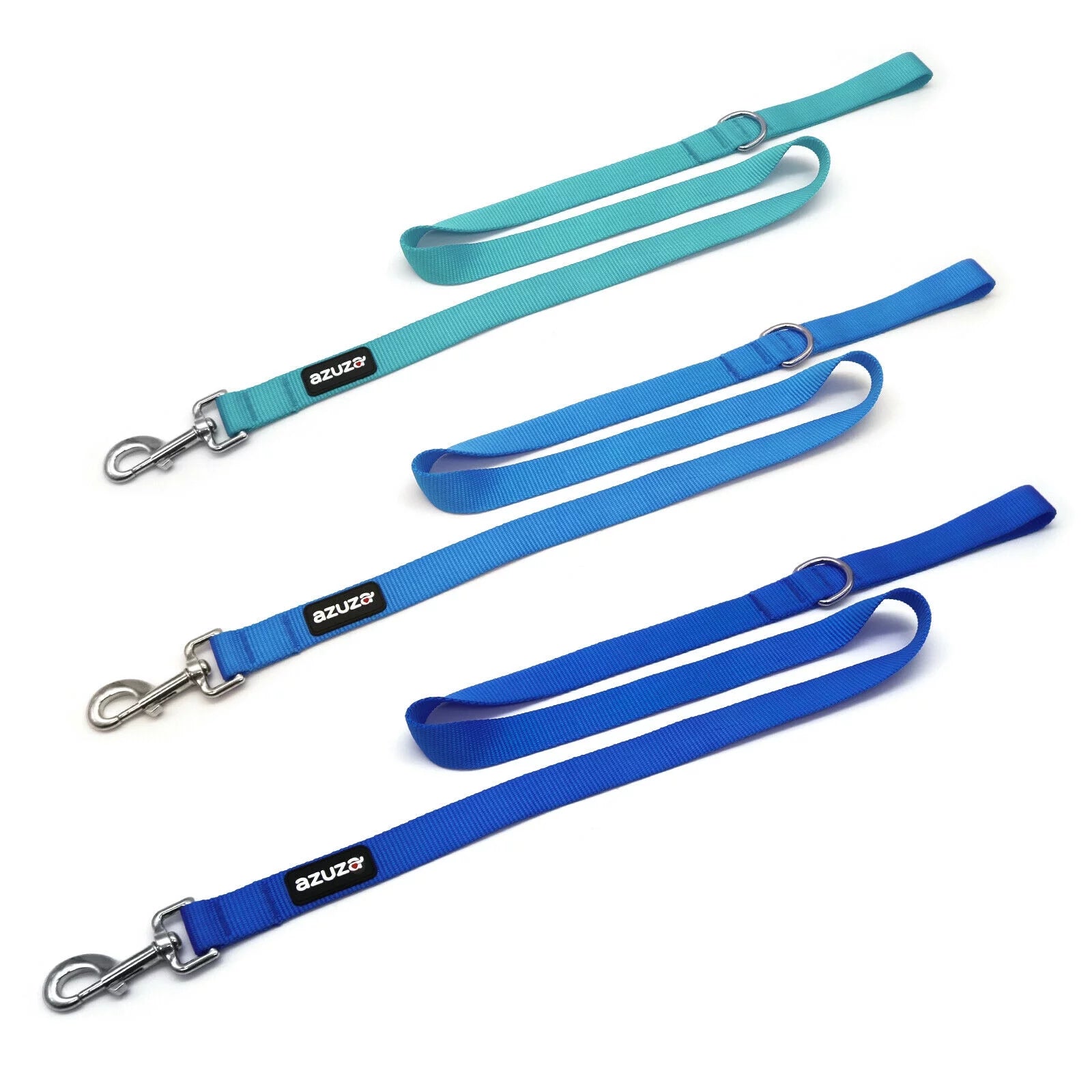 3 Pack Nylon Dog Leashes Strong & Durable Basic Leash 4/5/6 FT